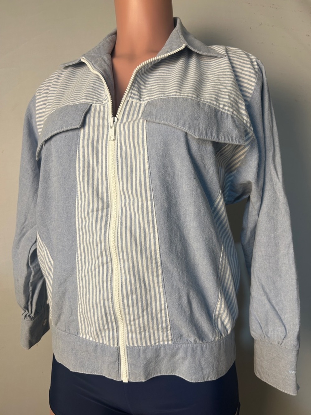 Flagg Petites Jacket Long Sleeve 100%Cotton Size 6P